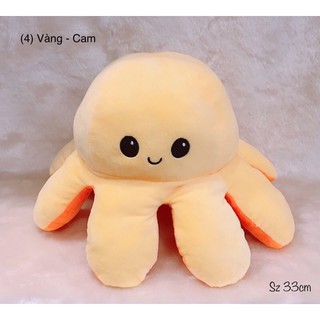 [10] Thú Bông Bạch Tuộc Cảm Xúc 2 Mặt 33cm