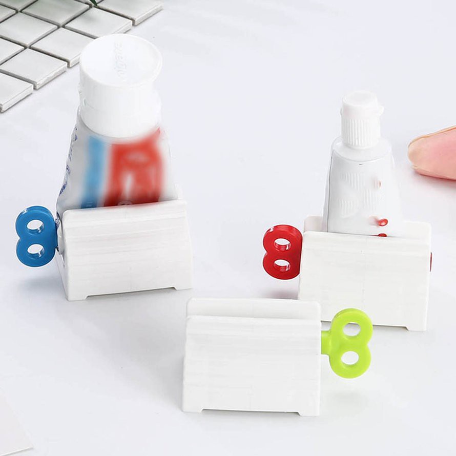 Dụng cụ bóp vặn ống kem đánh răng dạng đứng cho phòng tắm tiện dụng