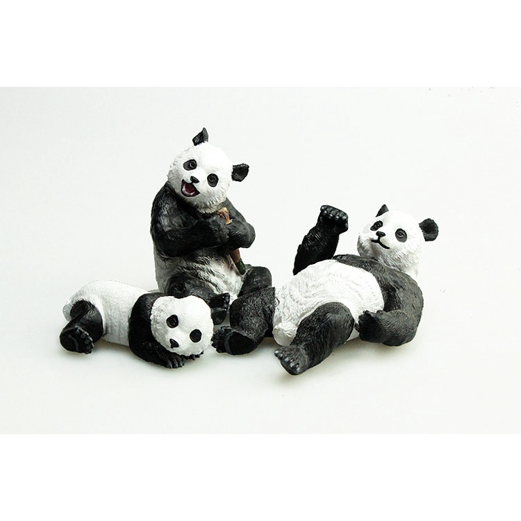 Boys and Girls Gifts Children's Simulation Zoo Model Toys Solid Animal World National Treasure Panda Panda