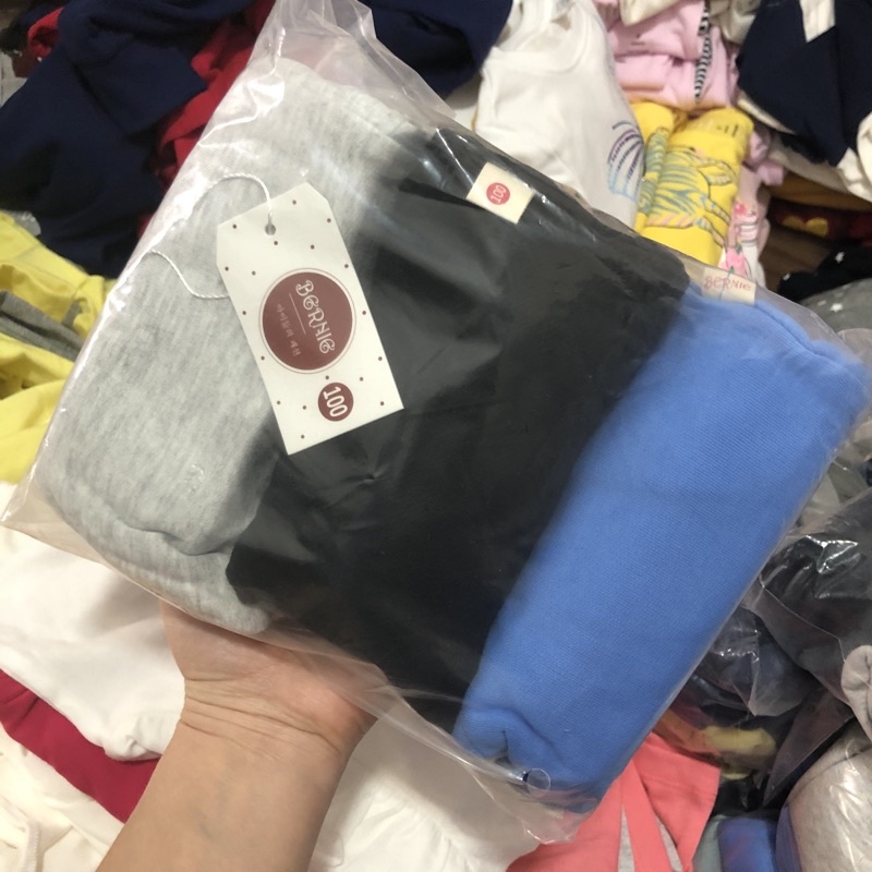 Set 3 Quần thu đông da cá mềm mịn cho bé [8-22kg]