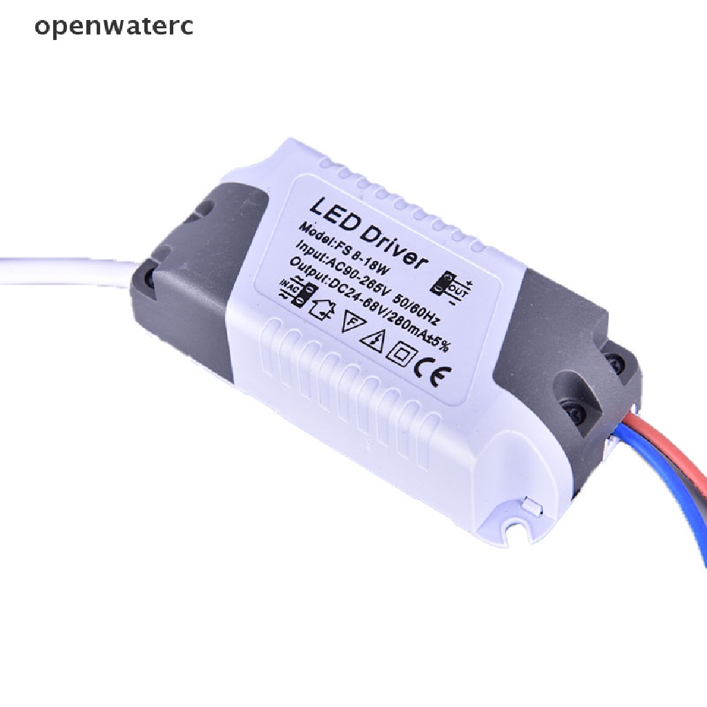 Bộ Biến Áp Nguồn Đèn LED 8 / 12 / 15 / 18 / 21W Chống Thấm Nước