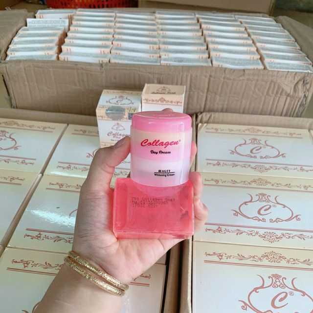 Bộ kem collagel plus E