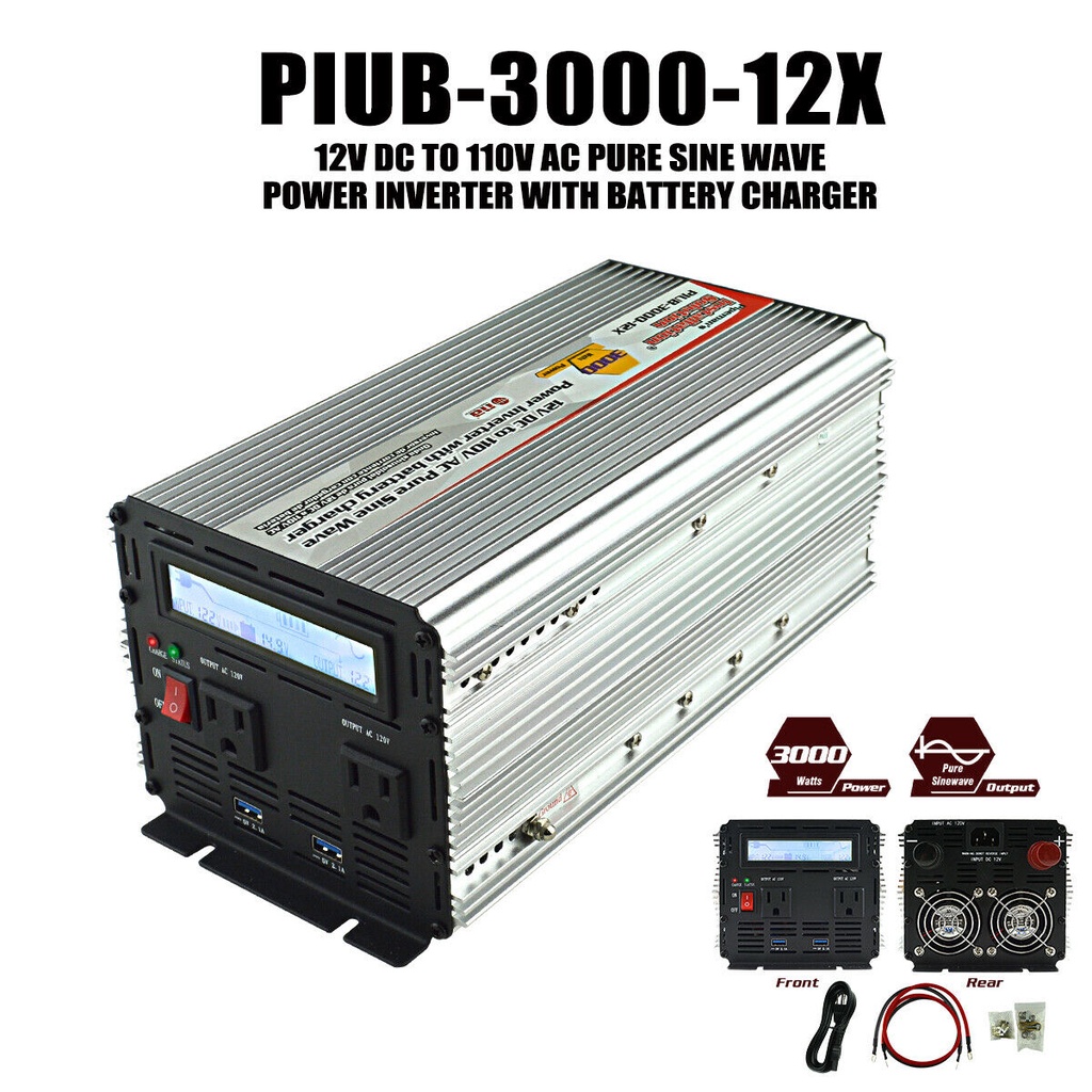 Chuyển đổi nguồn DC 12V sang AC 110V
