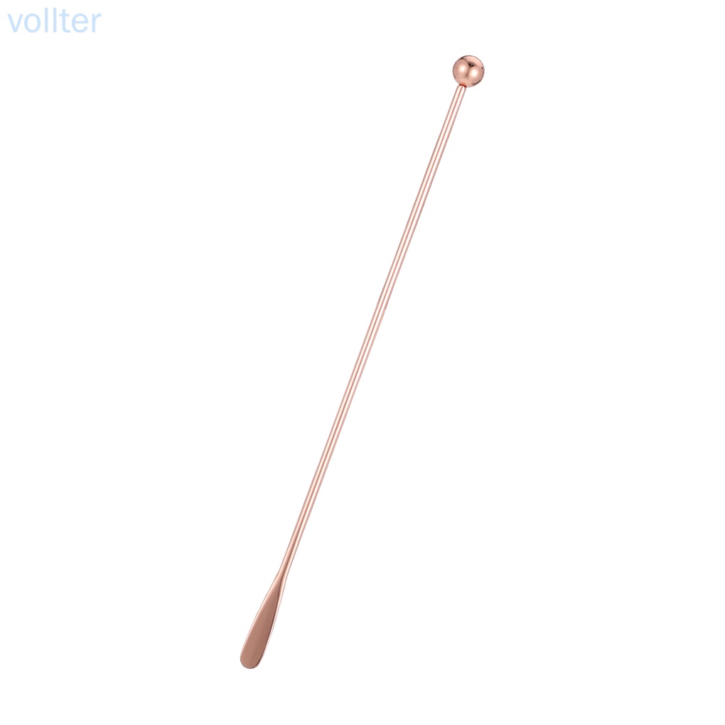 Que khuấy đồ uống 19cm bằng thép không gỉ 304 nhiều màu sắc có thể tái sử dụng