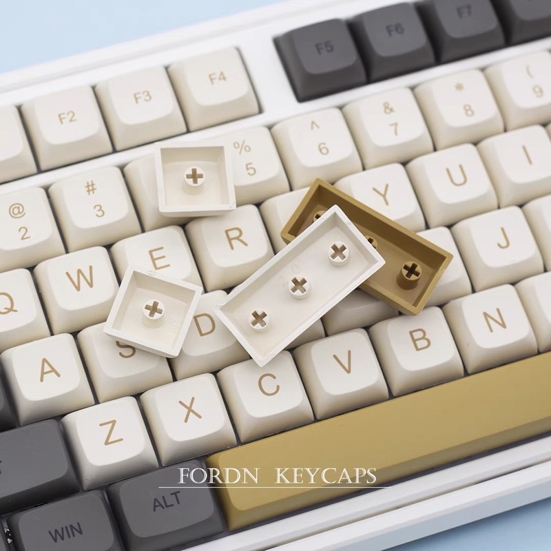 Bộ Nút Cho Bàn Phím Bằng Nhựa PBT XDA Shimmer 126 nút Dye_Sub Cho Bàn Phím Cơ