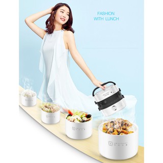 Hộp hâm nóng cơm Life Element 250W (tặng 4 chén sứ) 2019 - ShopToro