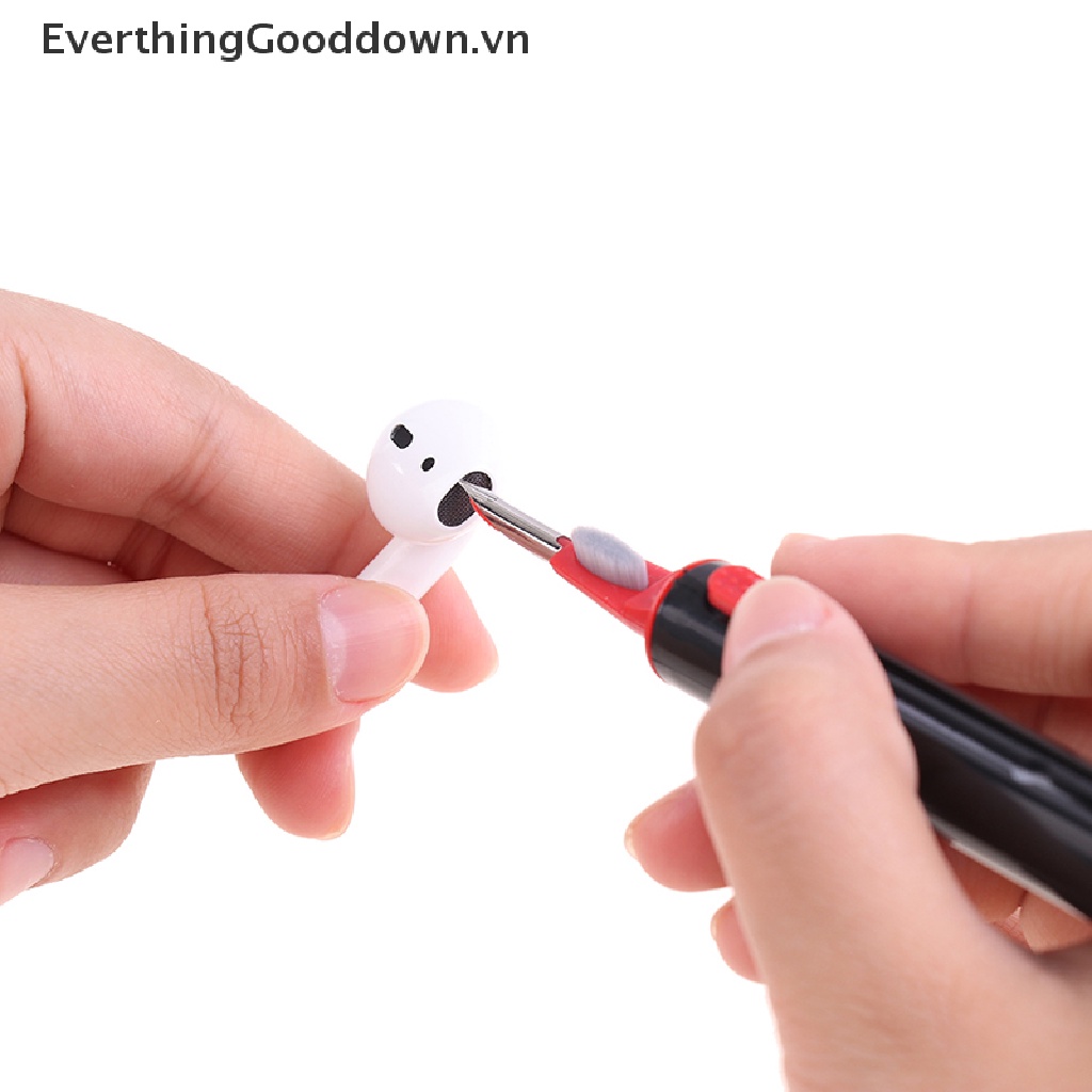 Everthinggooddown Bộ Dụng Cụ Vệ Sinh Tai Nghe Bluetooth Thế Hệ Thứ Hai Kèm Cọ Vệ Sinh Cho Airpods