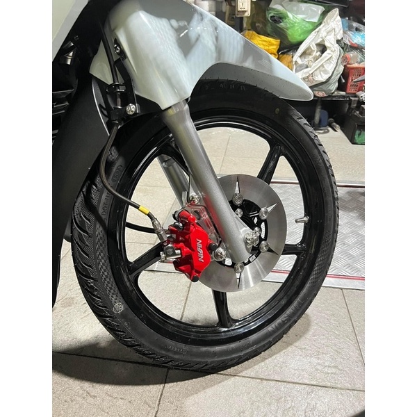 Đĩa thắng size 220mm mẫu mũi tên gắn xe máy