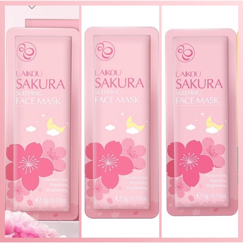 Mặt Nạ Ngủ LAIKOU Hoa Anh Đào Sakura