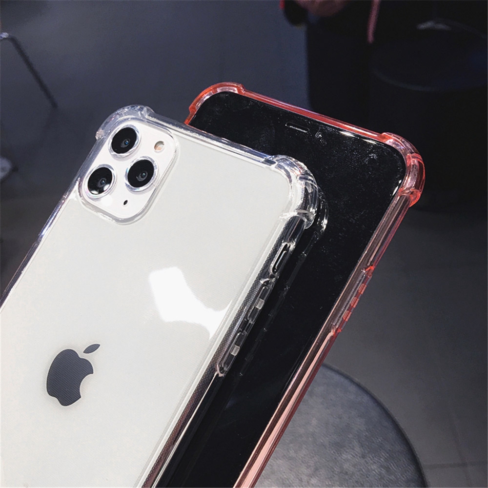 Ốp Điện Thoại Tpu Mềm Trong Suốt Chống Sốc Màu Kẹo Cho Iphone 11 Pro X Xr Xs Max 6 6s 7 8 Plus | BigBuy360 - bigbuy360.vn