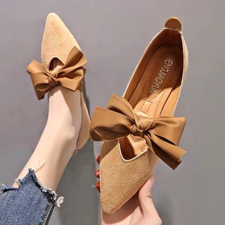 giày búp bê nữ mũi nhọn