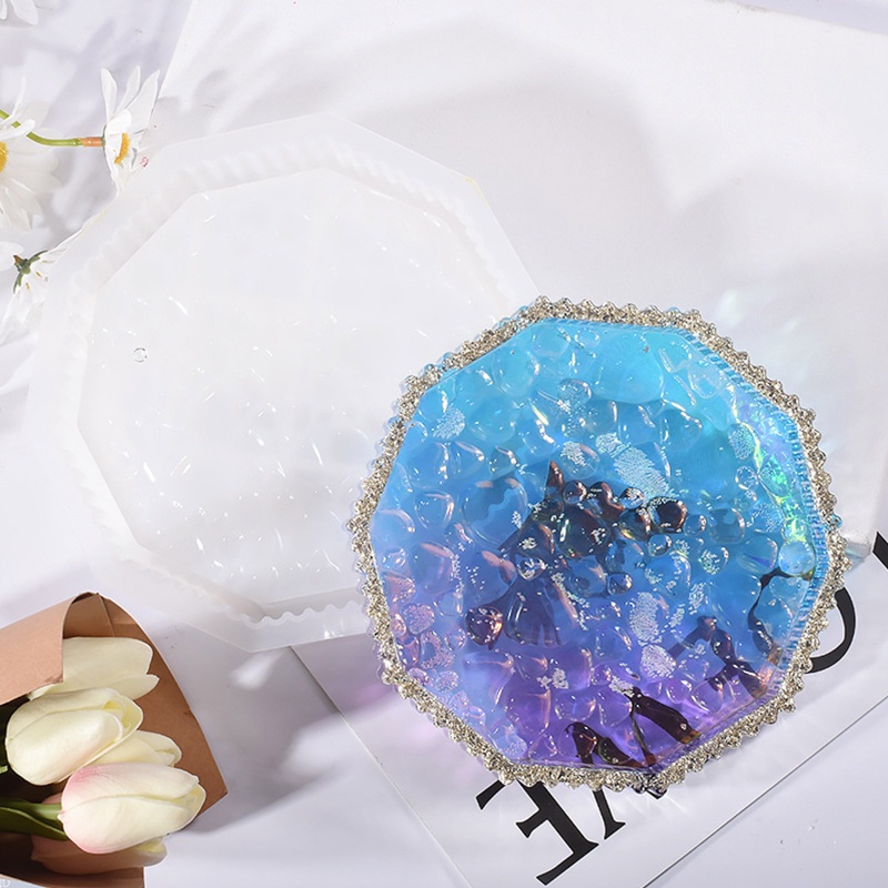 Khuôn Silicon Làm Gạt Tàn Thuốc Lá Với Đế Kim Cương DIY Giá Đỡ