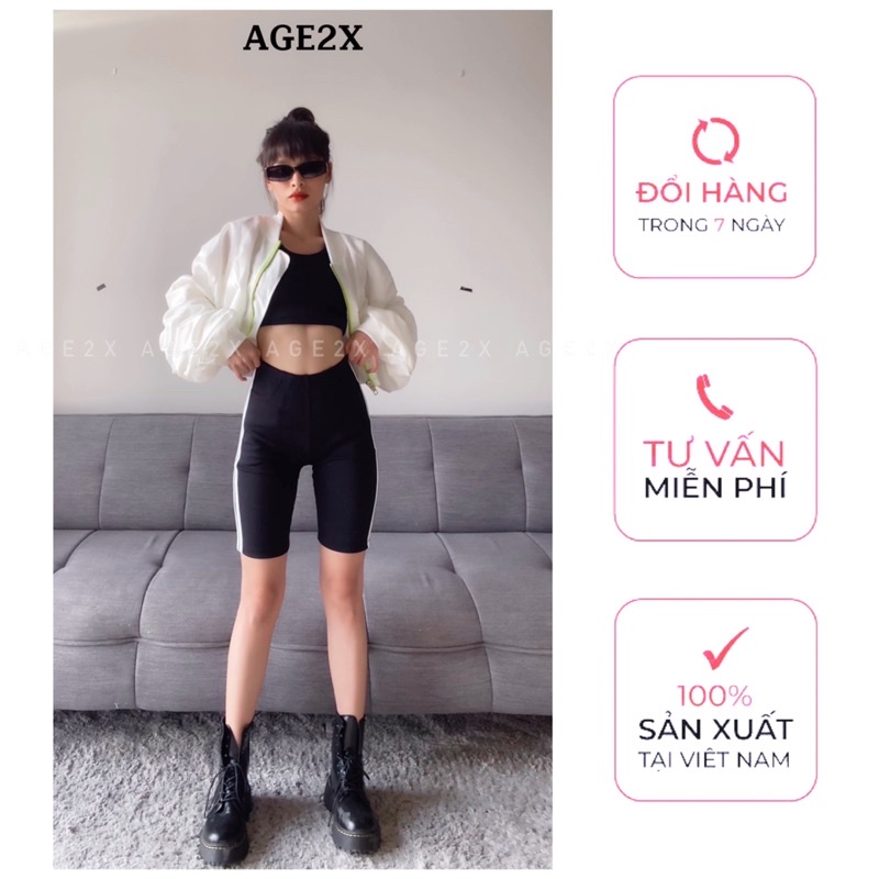 Quần Legging đùi AGE2X | BigBuy360 - bigbuy360.vn