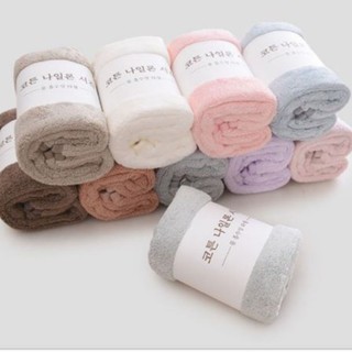 Khăn Tắm Bông Hút cực tốt 70X1M4 Hàn Quốc Nhiều màu Cao Cấp