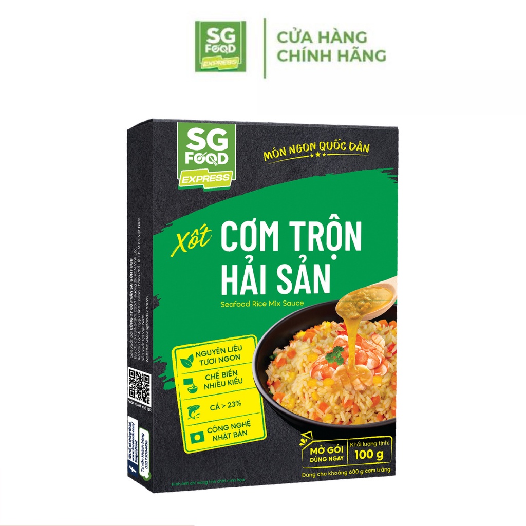 Xốt cơm trộn hải sản 100g Sài Gòn Food