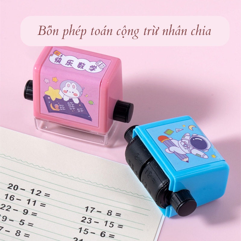 Con lăn toán học trí tuệ giúp bé tính toán và tự học toán tốt hơn bốn phép cộng trừ nhân chia- Bibyshop