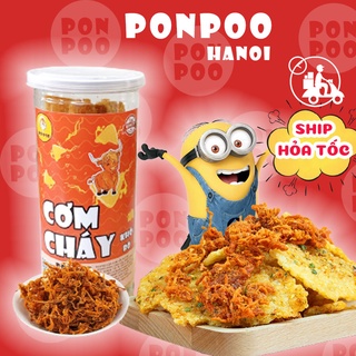 Cơm Cháy Lắc Khô Bò Đồ Ăn Vặt Siêu Nghiền PonPoo