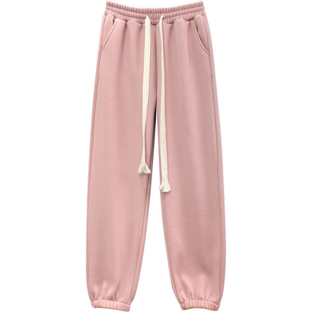 Quần Dài Lưng Cao Kiểu Dây Rút Phong Cách Thời Trang Hàn Quốc Mới