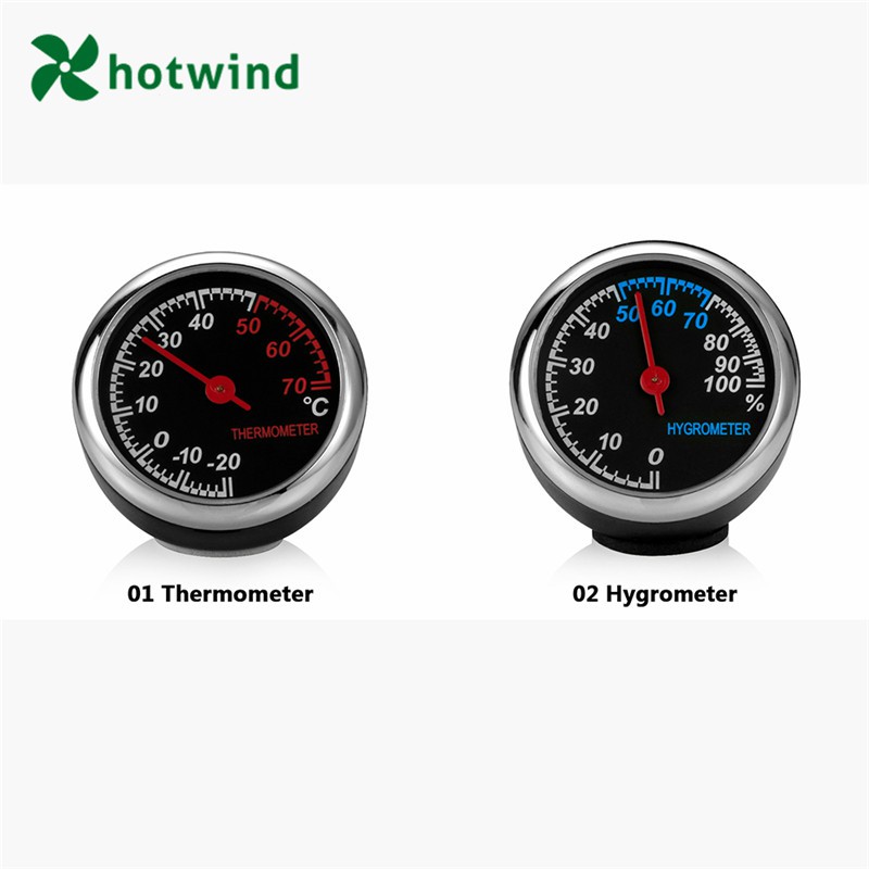 Đồng hồ đo nhiệt độ / độ ẩm kỹ thuật số cho xe hơi