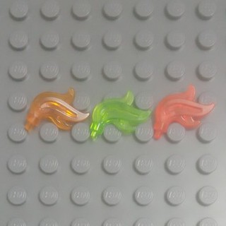 Đồ Chơi Lắp Ráp Minifigure, Plume Feather Triple Compact / Flame / Water