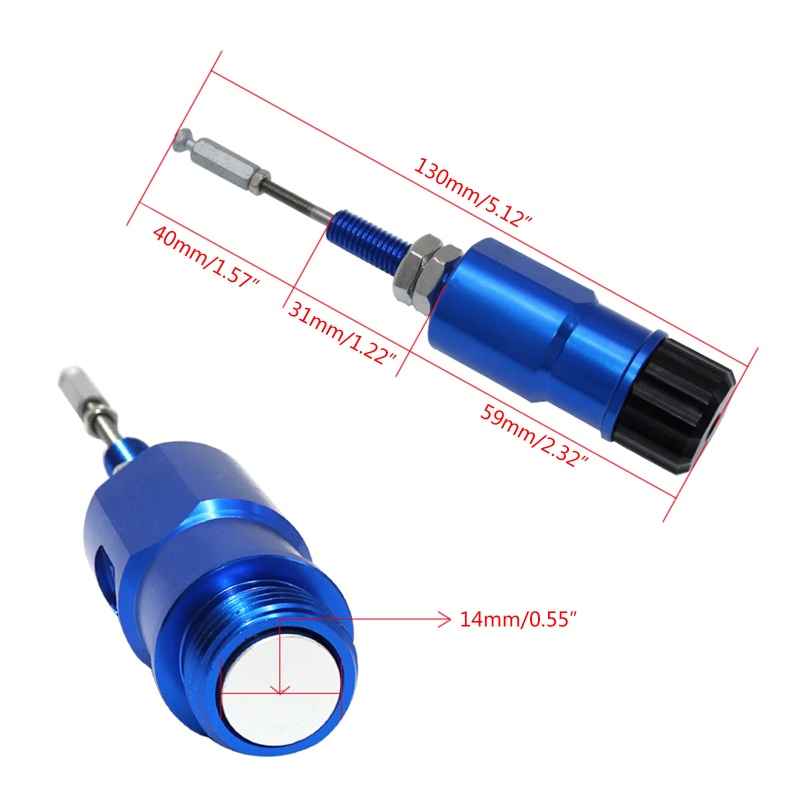 Tay Phanh Thủy Lực 14mm Bằng Hợp Kim Nhôm Siêu Bền Cho Xe Mô Tô