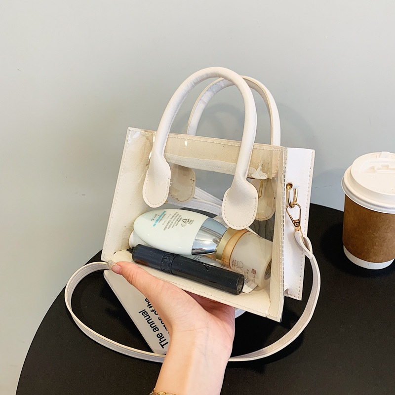 Túi Đeo Vai Bằng PVC Màu Kẹo Thời Trang Mùa Hè 2022