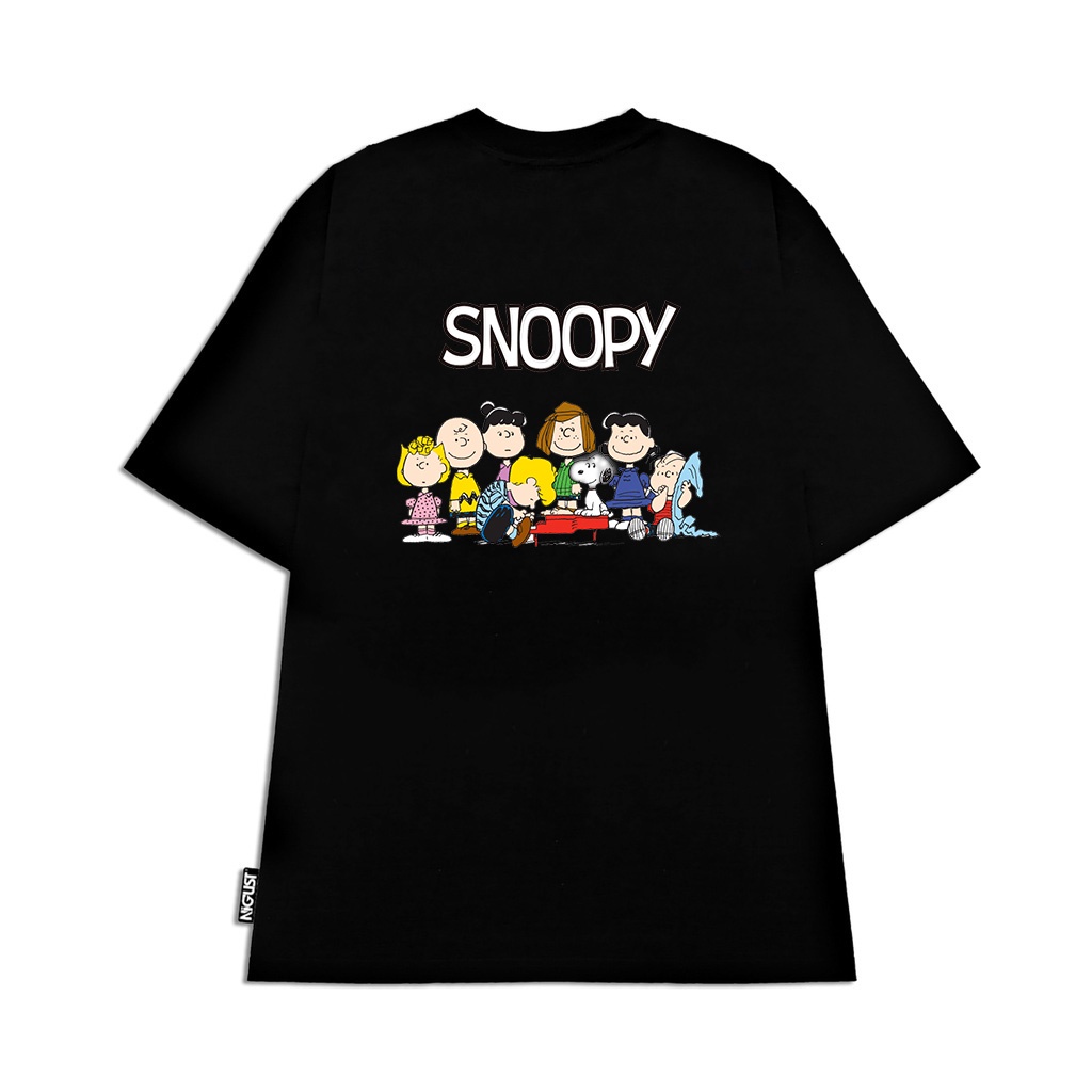 Áo thun snoop dogg unisex form rộng đôi nam nữ , áo thun local brand chính hãng full tag Nigust N223