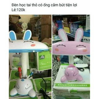 Đèn học tai thỏ ngộ nghĩnh