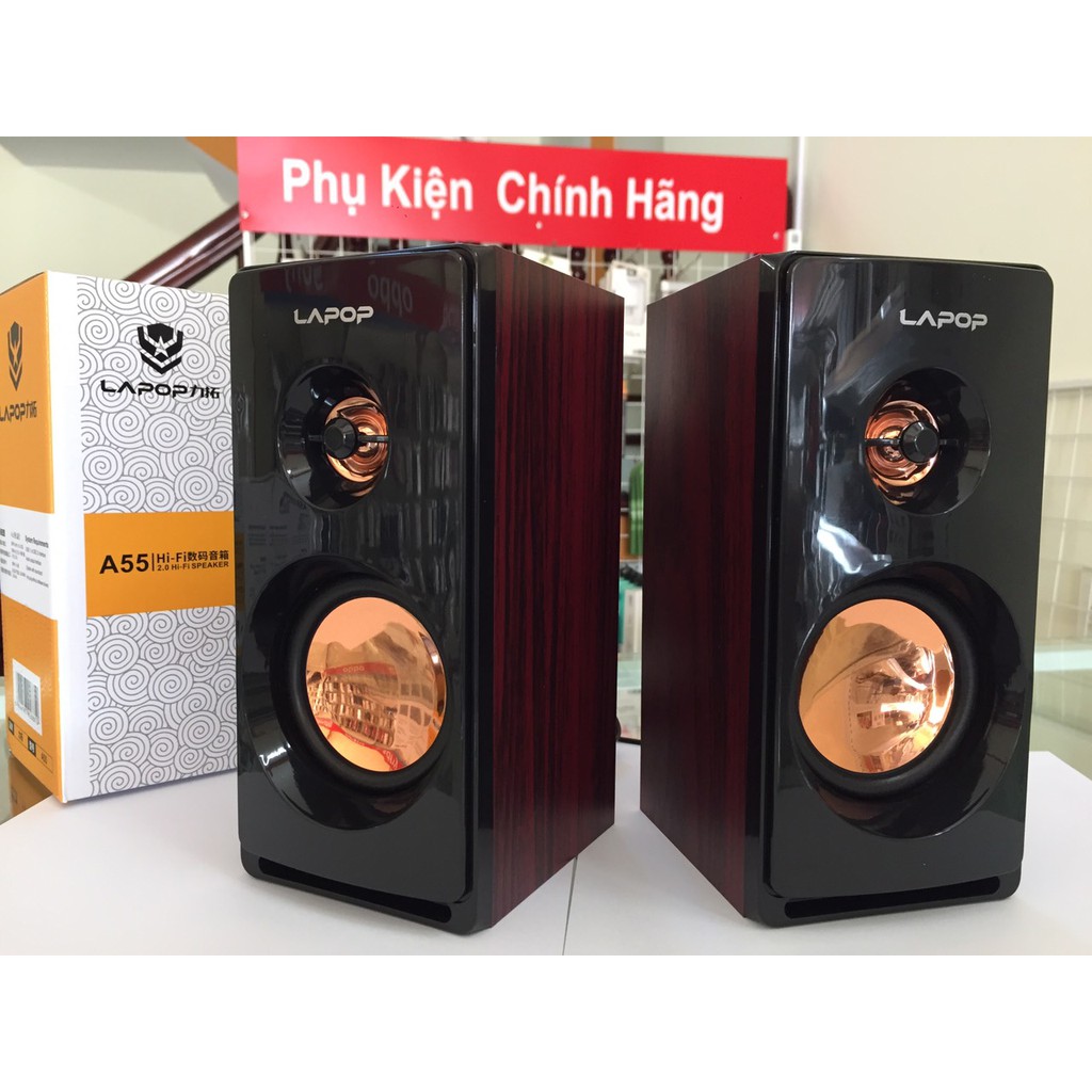 loa vi tính A55 - Âm thanh hay - Hàng chất - new.