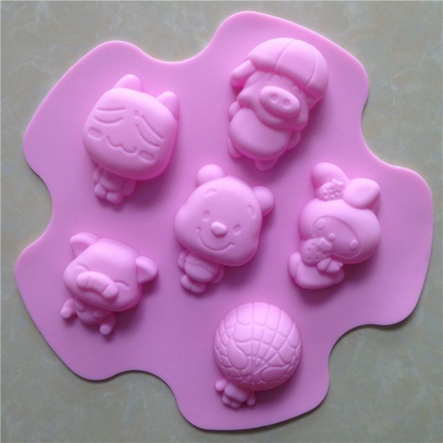 Khuôn silicon làm thạch, bánh quy, chíp chíp