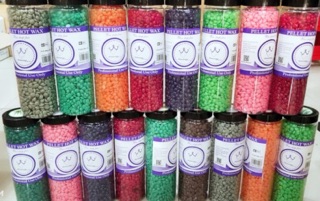 [FREESHIP] Sáp wax tẩy lông trái cây Pellet Hot Wax 400g dạng viên siêu hot, wax nóng, siêu sạch, hạn chế mọc trờ lại