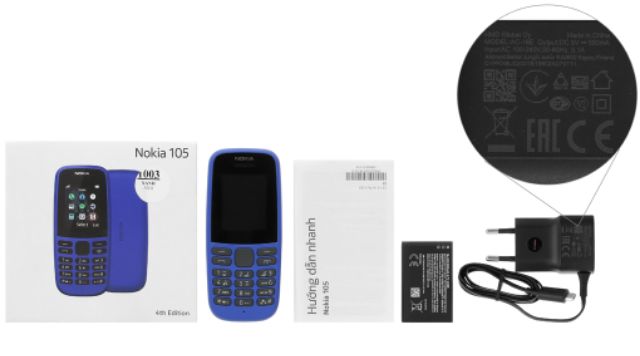 Điện thoại Nokia 105 - 1 SIM (2019)