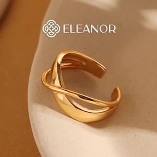 Nhẫn Bạc Eleanor Mạ Vàng Hình Vô Cực Thời Trang Cho Nữ - SP002323