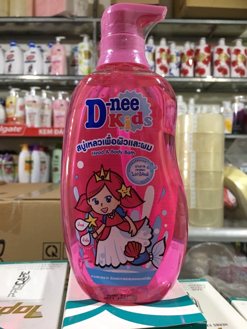 Sữa tắm cho bé D-nee Kids Head &amp; Body 400ml