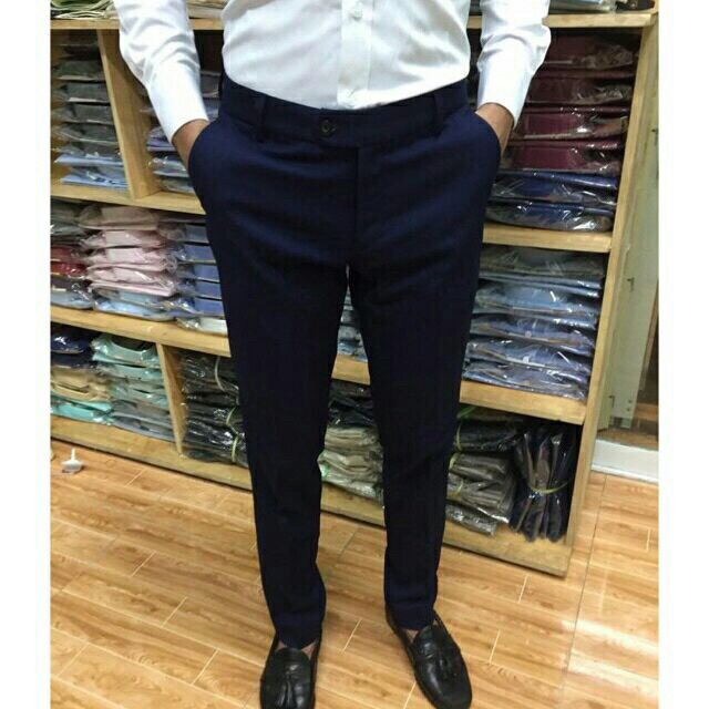 Quần tây nam vải co giãn dáng ôm hàng đẹp | BigBuy360 - bigbuy360.vn