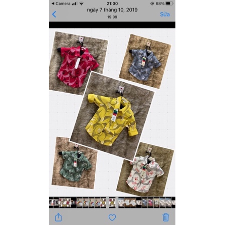 Áo sơ mi dài tay bé trai,chất cotton đẹp, mát, cực co dãn, còn đủ màu như hình