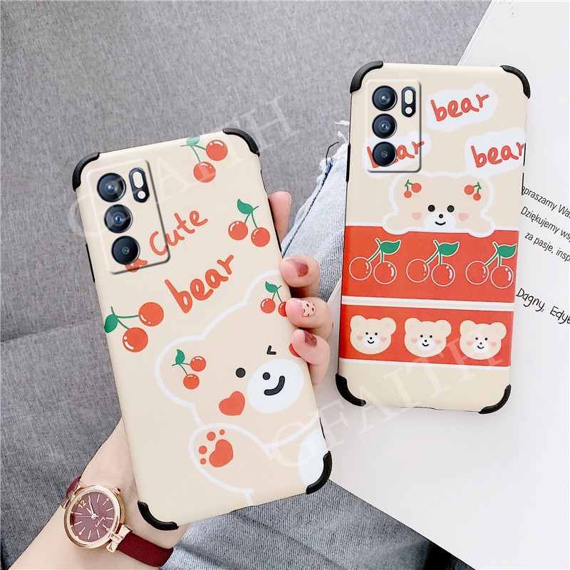 Ốp Điện Thoại Chống Sốc Mẫu Mới Cho OPPO Reno 6 Z 5 Pro 5F 4 Pro 4G 5G 2021 Reno6 6Z Reno5 F 5Pro Reno4 4Pro