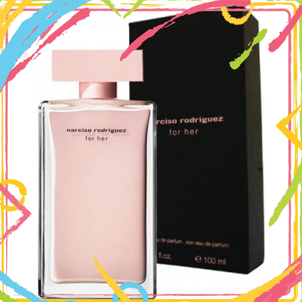 tuan00008 [CHÍNH HÃNG] Nước hoa Narciso Rodriguez for her (EDP) 100ml(đen) tuan00008