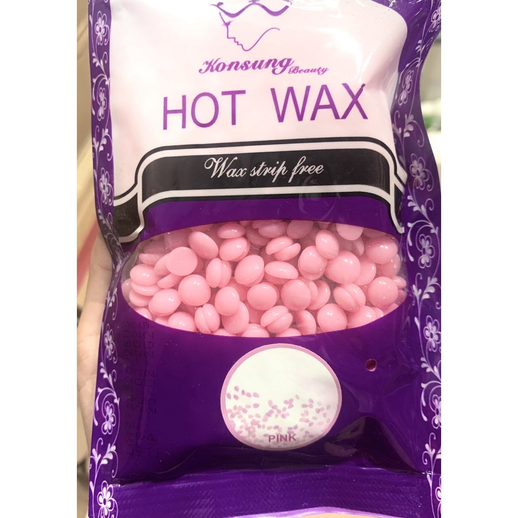 Sáp Wax 100G, 50G Sáp Wax Lông Nóng [ KHÔNG TẶNG KÈM QUE GỖ ] Tẩy Lông Cánh Tay Chân Tóc