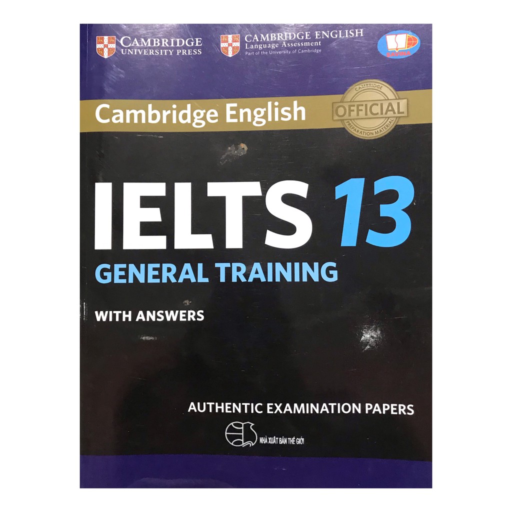 Sách - Cambridge English IELTS 13 General Training ( NXB Thế giới )