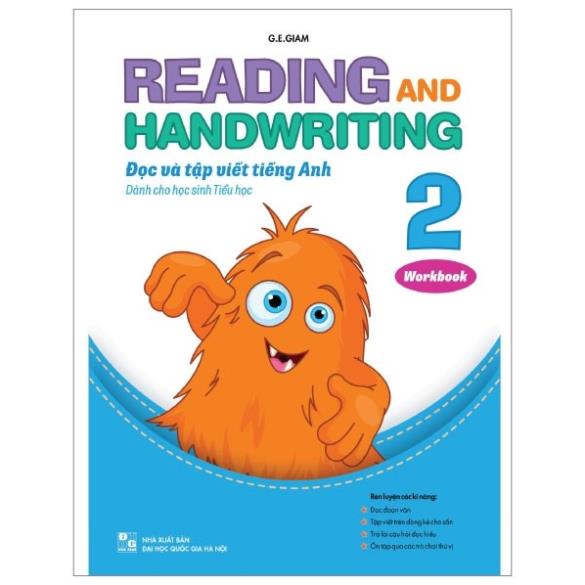 Sách - Reading And Handwriting - Đọc Và Tập Viết Tiếng Anh - Dành Cho Học Sinh Tiểu Học 2 - Minh Long