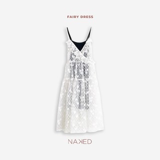 Naked By V - Váy hai dây ren 2 lớp Fairy Dress
