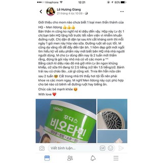 Men vi sinh ildong chia gói 100g (0m+)