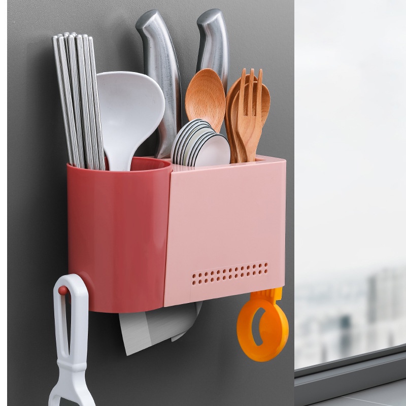 Ống đựng đũa treo tường tiện dụng cho nhà bếp