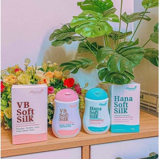Dung dịch vệ sinh phụ nữ vb hana soft silk hồng & xanh