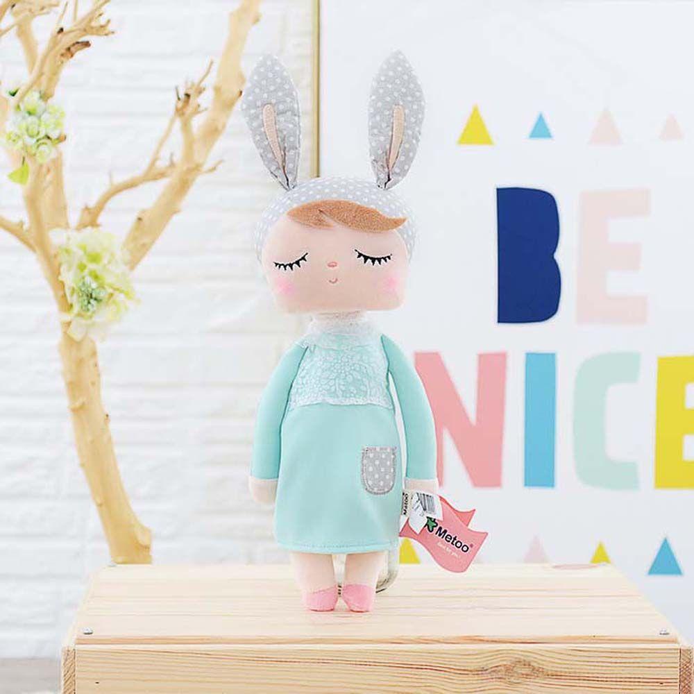 Thỏ Nhồi Bông Mềm Mại Trang Trí Bàn Làm Việc