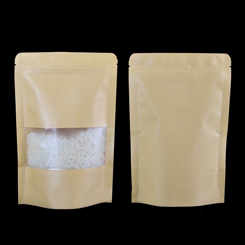 Túi Zipper Giấy Kraft Đủ Size _ALY