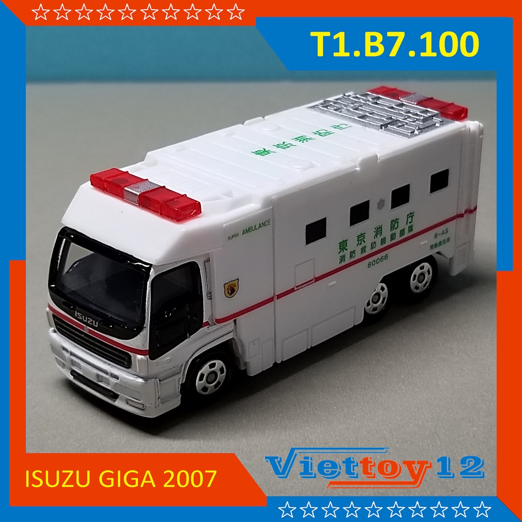 Xe mô hình tomica ISUZU GIGA
