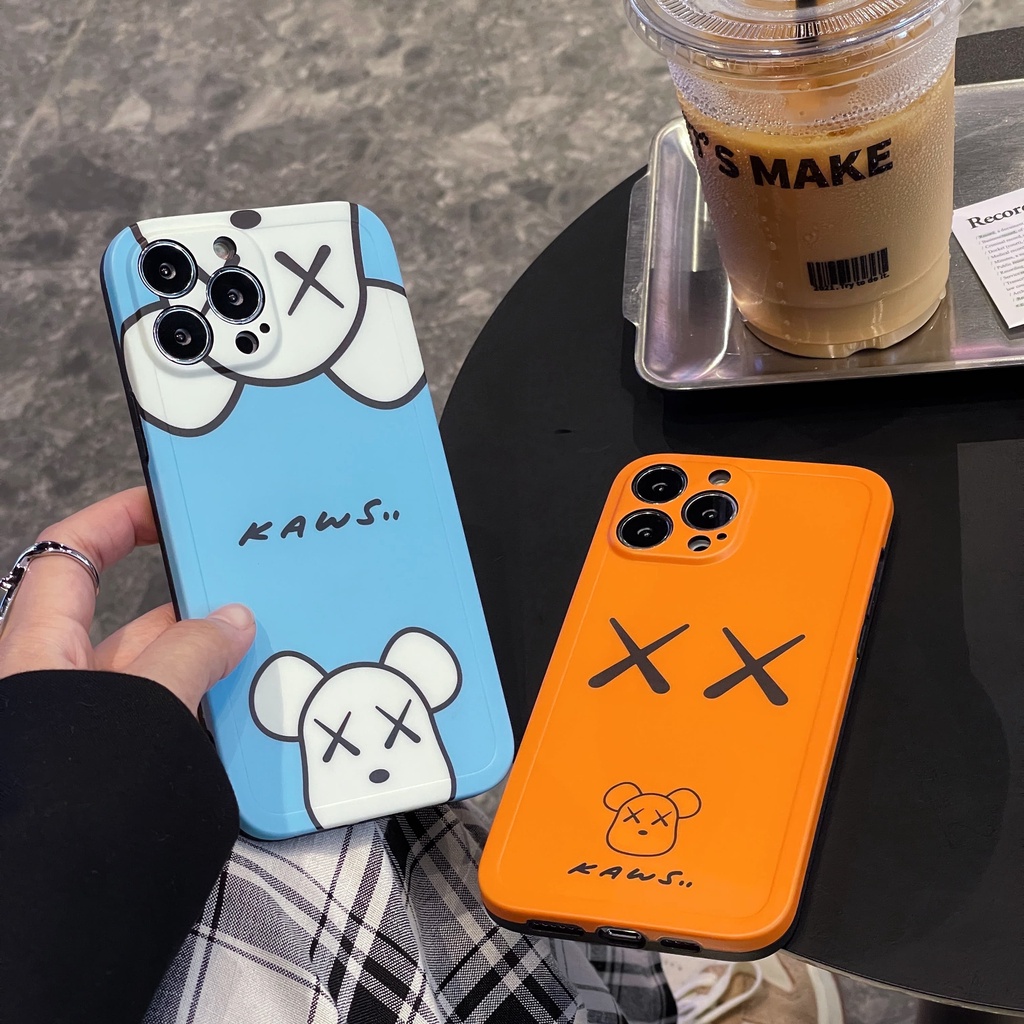 Ốp Điện Thoại In Hình kaws Sang Trọng Cho iphone 13 Pro Max i13 13pro 11ProMax i11 iX Xs XR Xs Max 7plus 8plus 12Pro 12 Pro Max