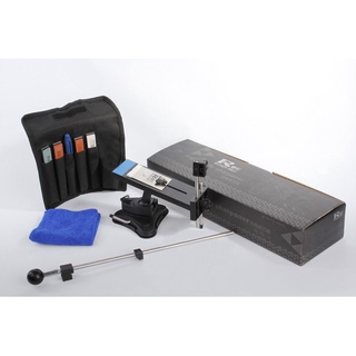 RUIXIN PRO Upgraded Version Fixed-angle  Sharpener Professional Kitchen  Sharpener Kits System 4 Sharpening Stones 120#, 320#, 600#, 1500#